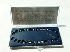 20Pcs/Kit Dental Orthodontic Lingual Metal Brackets Braces Mini 0.018 Stainless