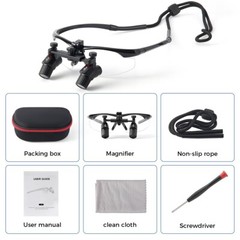 3.0X/4.0X/5.0X/6.0X Dental Medical Ergo Loupes 5W LED Surgical Head Light ENT