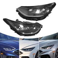 2020-2022 Hyundai Sonata Full LED Headlight Assembly 92101L0100 92102L0100