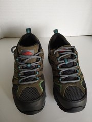Merrel Moab Vertex Vent Shoe Composite Toe Brown/ Pewter Women’s Sz 8M