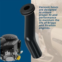 3pcs Fuel Pump Vacuum Hose Part# 793147 for BS Jo-hn 0.5 inches, Black