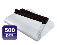 Yens® 500#M4 WHITE POLY MAILERS ENVELOPES Self Sealing BAGS 10×13