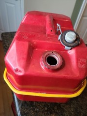 Vintage 1988 Blitz 2.5 Gallon Spare Fuel Tank Gas Can GUC