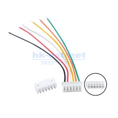 JST XH2.54mm 6 Pin 10/20/30cm Wire Cable Connector Male Female Plug Socket Lot