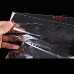 Tape Poly Clear Plastic Bags Self Adhesive T-Shirt Apparel Resealable with Tape