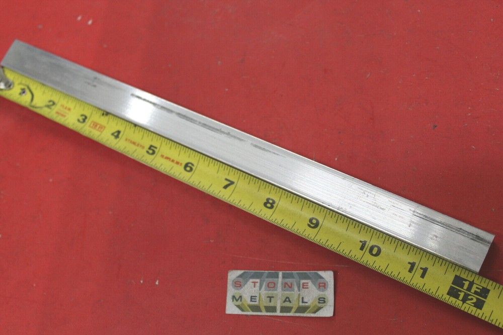 1/2″ X 3/4″ ALUMINUM 6061 FLAT BAR 12″ long Solid Extruded Mill Stock Cut New