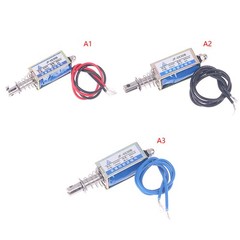 1Pc JF-0530B DC 6/12/24V Push&Pull Type Electromagnet Keeping Force 5N Solenoid