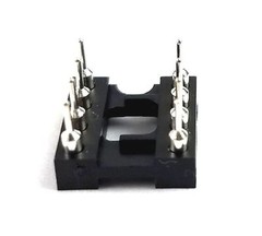 10PCS DIP-8 IC Sockets Machined Round Contact Pins Holes Pitch 2.54mm DIP8 DIP 8
