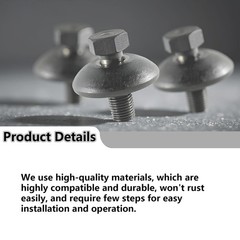 Fits Husqvarna 532193003 Blade Bolt & Washer – 3 Pack