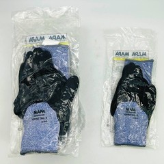 MAPA Krynit 582 Cut Resistant Gloves Size 8 Medium ANSI A5 Nitrile Knit 12 Pairs