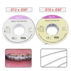 Dental Orthodontic Niti Open Coil Spool Springs Accessory 012*030″ / 010*030″
