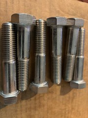 6 pc lot 3/4″-10 X 4” STAINLESS STEEL,PARTIAL THREADED, HEX HEAD BOLTS fast shi