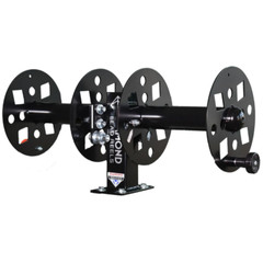 Diamond Side-By-Side Welding Lead Reel 10″ Black Heavy Duty – Made in USA