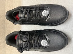 Skechers Work Nampa Relaxed Fit Slip Resistant Memory Foam Shoes BLK Mens 11