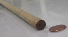 Phenolic Micarta CE Canvas Rods .500 (1/2″) Diameter x 12″ Long
