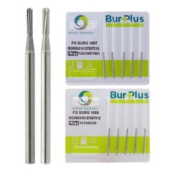 Prima Wave Dental Carbide Burs High Speed FG 19mm / Surgical FGOS FG SL 557 25mm