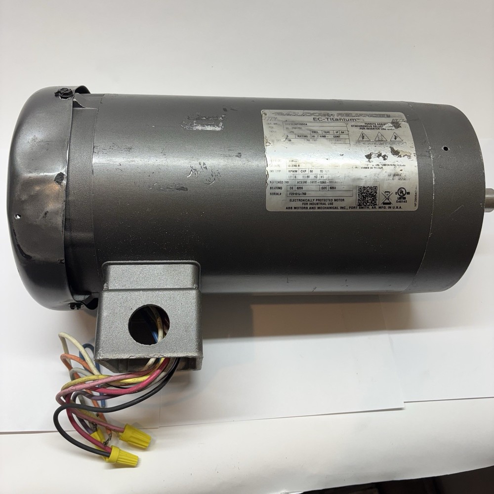 Baldor-Reliance ECS101M0H5DC4 5HP 3-Phase Variable Speed AC Motor (FOR PARTS!!)