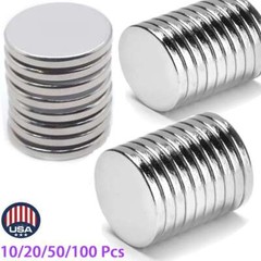 10-100PCS 25x2mm Super Strong Round Rare Earth Neodymium Magnets Magnet N35 Disc