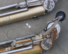 LOT OF 2 TAPETECH Taper Drywall Bazooka (MISSING PARTS)