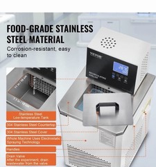 -5℃~100℃ 6L Laboratory Recirculating Chiller Heating And Cooling Circulator Bath