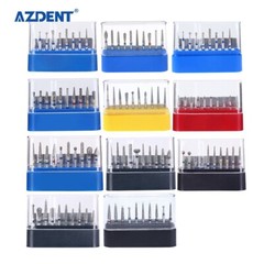 5 Kits AZDENT Dental Diamond Burs Set FG Polishing Kit for High Speed handpiece