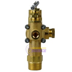 Gas Air Compressor Unloader Check Valve Combo 145 – 175 PSI 3/4″ Inlet & Outlet
