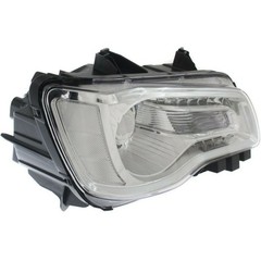Chrysler 300 2015-2017 Headlight Left Right Clear Lens Chrome Interior