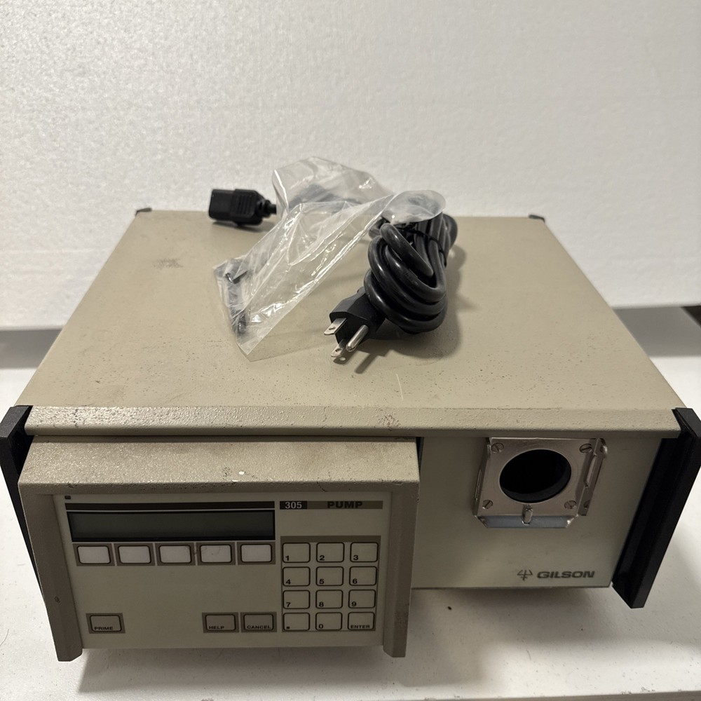 GILSON 305 PUMP FOR HPLC 100-115 – 220-240V 2A FUSE 50/60Hz 120VA