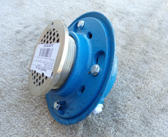 MS FD-12000 Low Profile 5″ Adjustable Floor Drain; mC