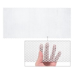 23.6″ x 11.8″ 304 Stainless Steel Perforated Sheet 0.2″ Hole 19GA Expanded Mesh