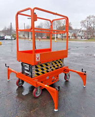 2020 Open Box 5 STAR 16 FEET MAX LIFT ELECTRIC SCISSOR LIFT MAN LIFT
