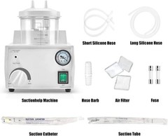 Portable Veterinary Suction Machine – 1000mL Canister – Quiet 11L/min Pump