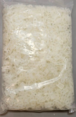 Qty 1000 Essentra FTH-34-01 Cable Tie Holder, Screw; 8; 0.190 in; PA; Natural