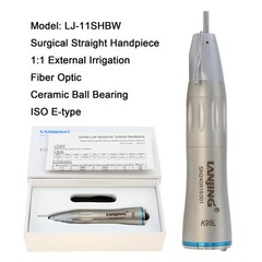 LANJING Dental Implant Handpiece 20:1 Contra Angle 1:1 Surgical Straight Nose