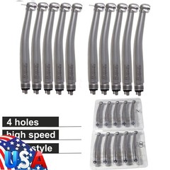 10 Askeadent NSK Style Dental High Speed Handpiece Push Button Standard Head 4H