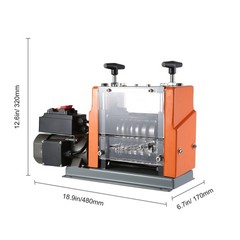Electric Wire Stripping Machine Copper Cable Stripper 0.06”-0.98” 60 W