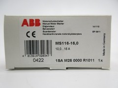 ABB MS116-16.0 10-16A NSMP