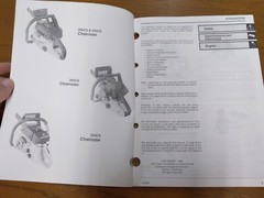 John Deere 200CS,230CS,300CS,550CS Chainsaws Technical Manual, TM1750