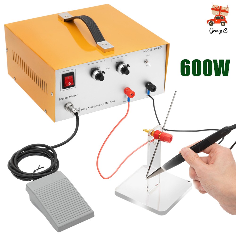390W Jewelry Spot Welder Laser Welding Machine for Gold Silver Metal 1-80A