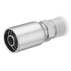 12 Pack 1/2″ I.D. Hose x 1/2″ NPTF Male Hydraulic Hose End Swivel Crimp Fittings