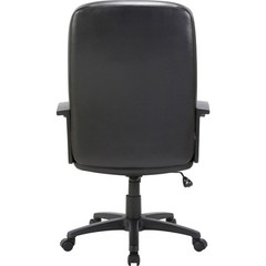 Lorell LLR60120 Executive Leather High-back Chair Black