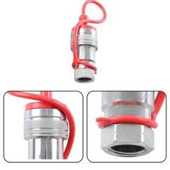 2 Sets 1/2″ Ag Hydraulic Quick Connect Couplers Couplings Ball Pioneer Style