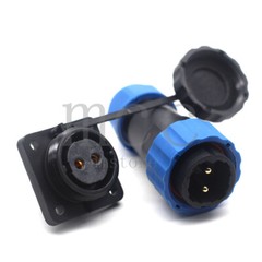 SD20 1-14pin Bulkhead Aviation Waterproof IP68 Plug Socket Power Cord Connector