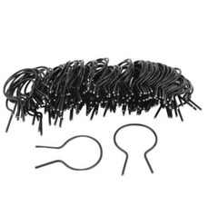 EZ Twist 2 1/2″ (2 3/8″ OD) x 8 Gauge Preformed Steel Fence Ties (Pack of 100)
