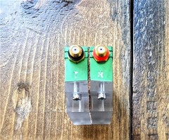 NDT Dual Element Contact Probe, NDT Systems Type DXR0248, 2.25 MHz