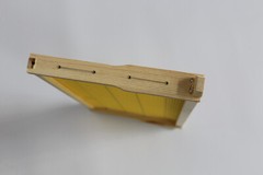 Assembled 20 Bee Foundation Deep Bee Hive Wax Foundation Bee Hive Frames w/ Wire