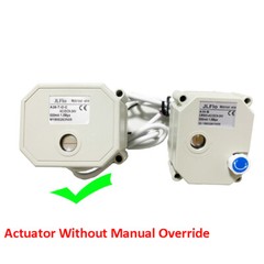 1″ 9-24VDC Proportional Integral 0-10V Control Motorized Electrical Ball Valve