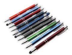 5 lb. Box of Assorted Misprint Metal Retractable Ball Point – Bulk Misprinted Pe