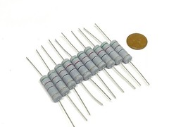 10 Pack 12 ohm Metal Oxide Film Resistor 5W 5 Watt ±5% Tolerance 10x G132