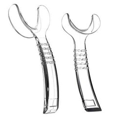 JMU Dental Buccal Cheek Retractor Mouth Opener T-Shape Autoclavable S L Clear